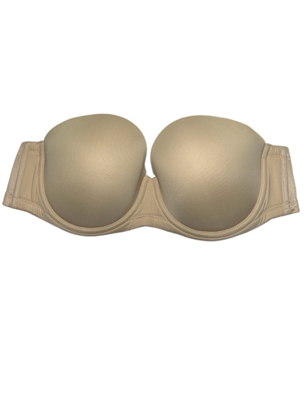 Wacoal red carpet Strapless Nude Bra 34F 34DDD